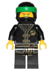 LEGO Lloyd - Black Wu-Cru Training Gi, Head Wrap minifigure