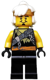 LEGO Wu Teen (Sensei Wu) (Dragon Hunter Disguise) minifigure