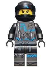 LEGO Nya - Hunted, Crooked Smile / Scowl minifigure