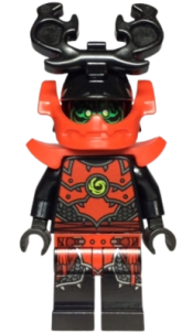 LEGO Stone Army Warrior, Green Face minifigure