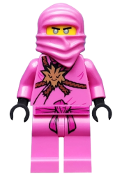 LEGO Zane - Avatar Pink Zane minifigure