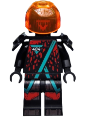 LEGO Red Visor, 404 Torso minifigure