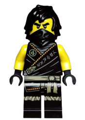 LEGO Cole - Legacy, Rebooted, 'MANTER' Torso minifigure