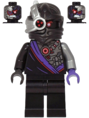 LEGO Nindroid Warrior, Dual Sided Head - Legacy minifigure