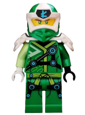 LEGO Lloyd - Digi Lloyd, Armor Shoulder, Lopsided Grin Further Right minifigure