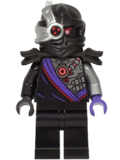 LEGO Nindroid Warrior, Black Shoulder Pads - Legacy minifigure