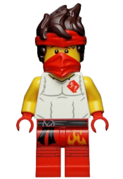 LEGO Kai - Legacy, White Shirt minifigure