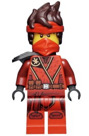 LEGO Kai - The Island, Mask and Hair with Bandana minifigure