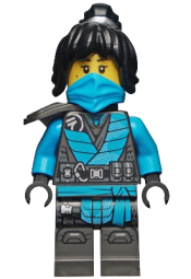 LEGO Nya - The Island, Mask and Hair minifigure