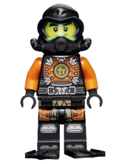 LEGO Cole - Seabound, Scuba Gear minifigure