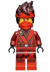 LEGO Kai - The Island, Mask, Hair with Bandana, Neck Bracket minifigure