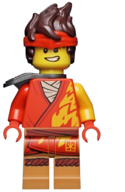 LEGO Kai - Core, Hair, Shoulder Pad minifigure