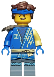 LEGO Jay - Core, Hair, Shoulder Pad minifigure