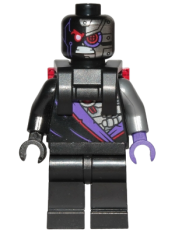 LEGO Nindroid, Neck Bracket with Grille Tile and Ingot minifigure