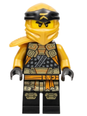 LEGO Cole (Golden Ninja) - Crystalized minifigure