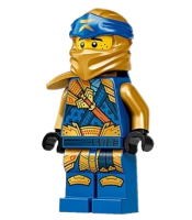 LEGO Jay (Golden Ninja) - Crystalized minifigure