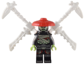 LEGO Bone Guard - Neck Bracket, Bone Swords and Sickles minifigure