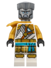 LEGO Zane (Golden Ninja) - Crystalized, Hair minifigure