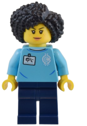 LEGO Borg Store Employee minifigure