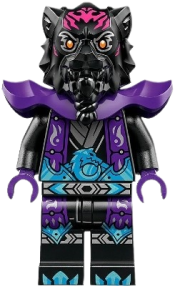 LEGO Lord Ras - Dark Purple Armor minifigure
