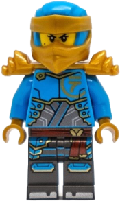 LEGO Nya - Dragons Rising, Head Wrap, Shoulder Armor minifigure