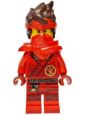 LEGO Kai - Dragons Rising, Hair, Shoulder Pads minifigure