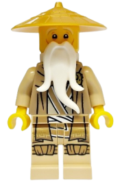 LEGO Wu Sensei - Dragons Rising minifigure