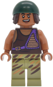 LEGO Usopp - Dark Green Bandana, Olive Green Legs set