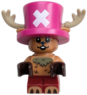 LEGO Tony Tony Chopper - Open Mouth / Sad set