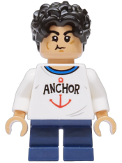 LEGO Monkey D. Luffy - Young, Closed Mouth set