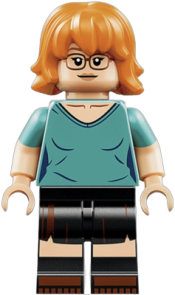 LEGO Nami - Dark Turquoise Shirt, Black Legs set