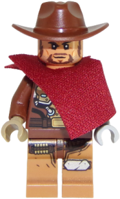 LEGO Jesse McCree / Cole Cassidy minifigure