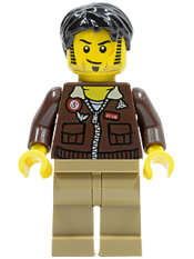 LEGO Jake Raines - Aviator Jacket minifigure