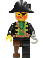 LEGO Captain Red Beard - Plain Pirate Hat minifigure