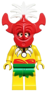 LEGO Islander, King Kahuka minifigure