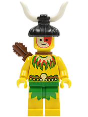 LEGO Islander, Male with Quiver minifigure