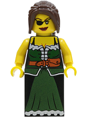 LEGO Pirate Female, Skirt minifigure