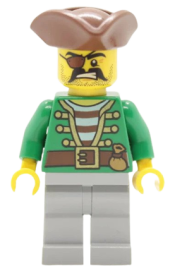 LEGO Pirate Gunner minifigure