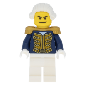 LEGO Admiral (Head 4506812) minifigure