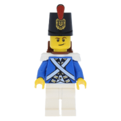 LEGO Bluecoat Soldier 2 - Lopsided Smile minifigure