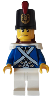 LEGO Bluecoat Soldier 4 - Sweat Drops minifigure