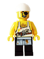 LEGO Pirate Cook minifigure
