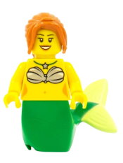 LEGO Mermaid - Green Tail minifigure