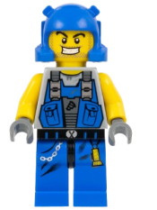 LEGO Power Miner - Beard Stubble Guy minifigure