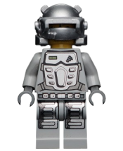 LEGO Power Miner - Rex, Gray Outfit minifigure