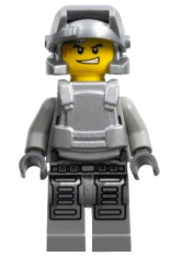 LEGO Power Miner - Engineer, Gray Outfit minifigure