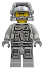 LEGO Power Miner - Duke, Gray Outfit minifigure