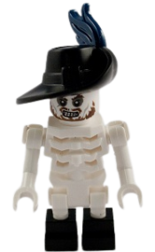 LEGO Skeleton Barbossa minifigure