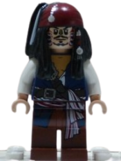 LEGO Captain Jack Sparrow Cannibal minifigure