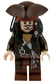 LEGO Captain Jack Sparrow with Tricorne minifigure